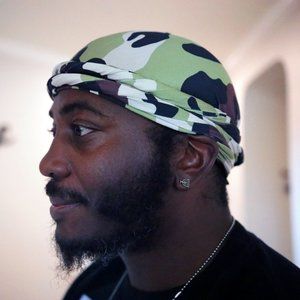 COPY - Hebrew Israelite HOJC Halo Turban EZ Tie Camo One Size Fits Most